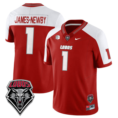 Men's UNM Lobo Football 2025 Jersey - All Stitched
