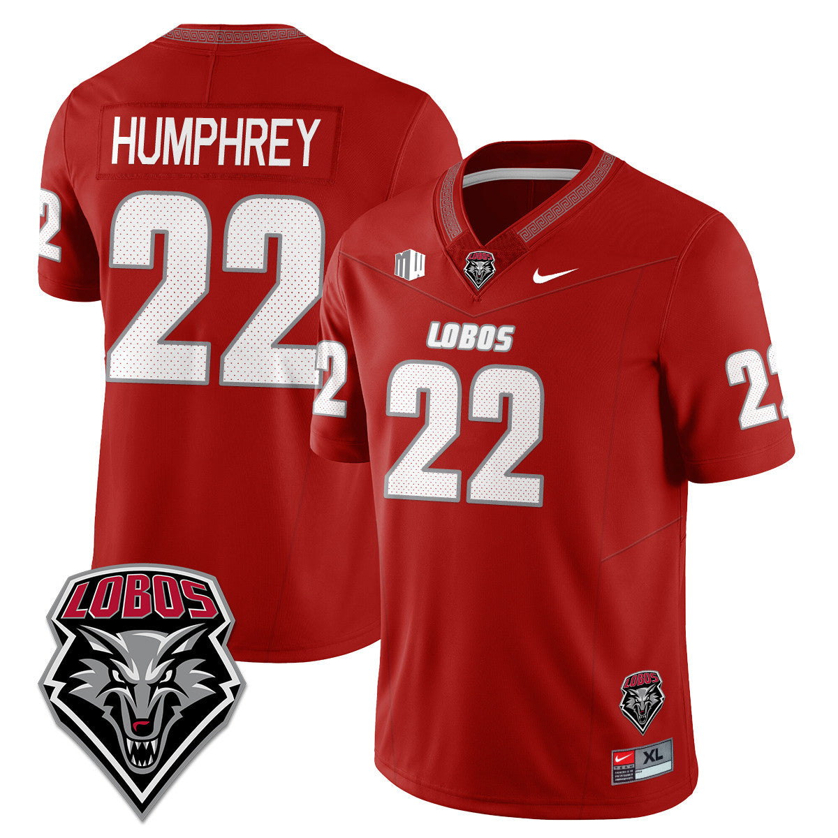 Men's UNM Lobo Football 2025 Jersey - All Stitched