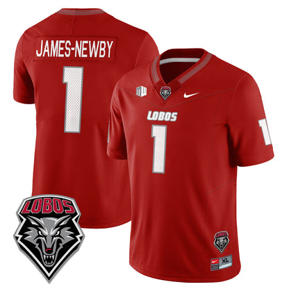 Men's UNM Lobo Football 2025 Jersey - All Stitched