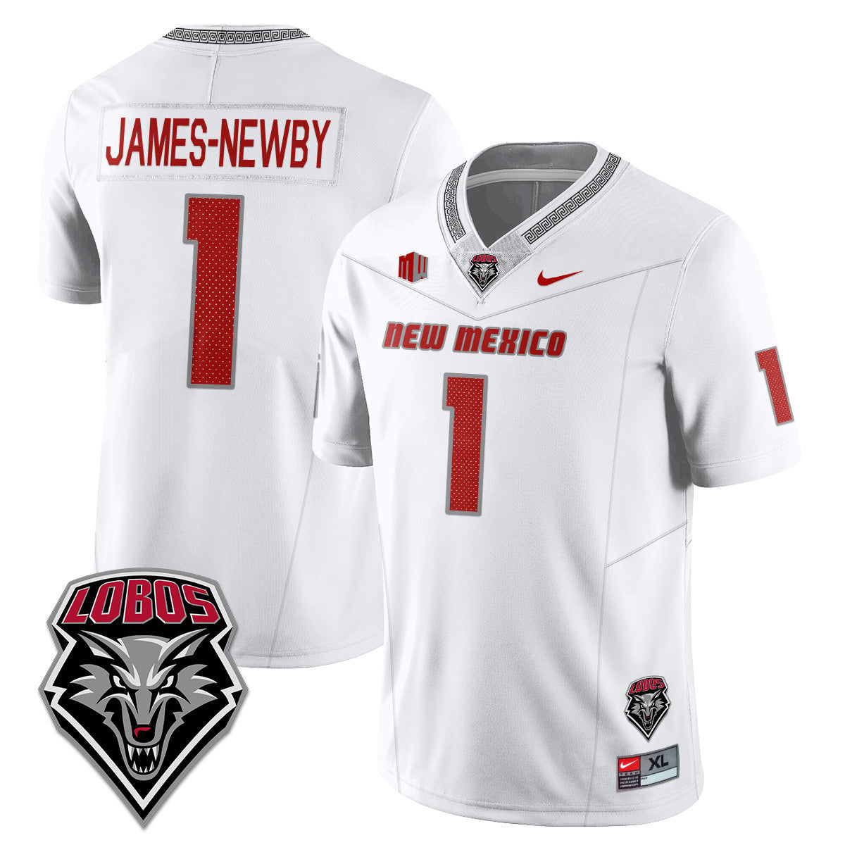 Men's UNM Lobo Football 2025 Jersey - All Stitched