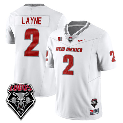 UNM Lobo Football 2025 Jersey - All Stitched