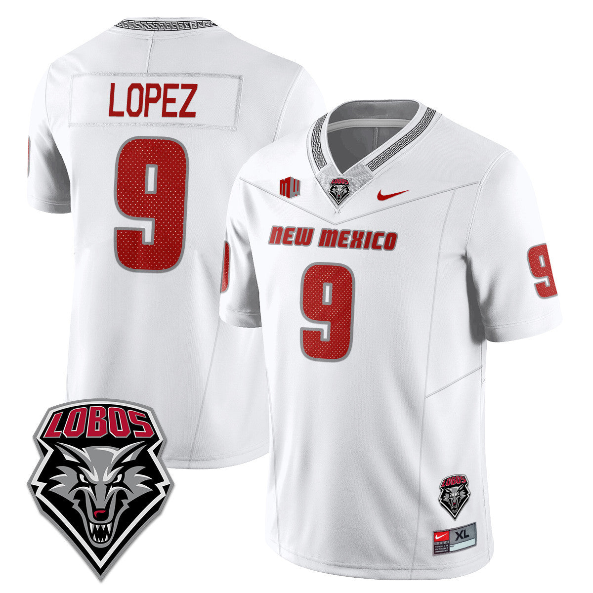 UNM Lobo Football 2025 Jersey - All Stitched