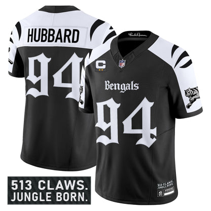 Men's Cincinnati Bengals 'Gothic Jungle Shadows Edition' Vapor Limited Jersey - All Stitched