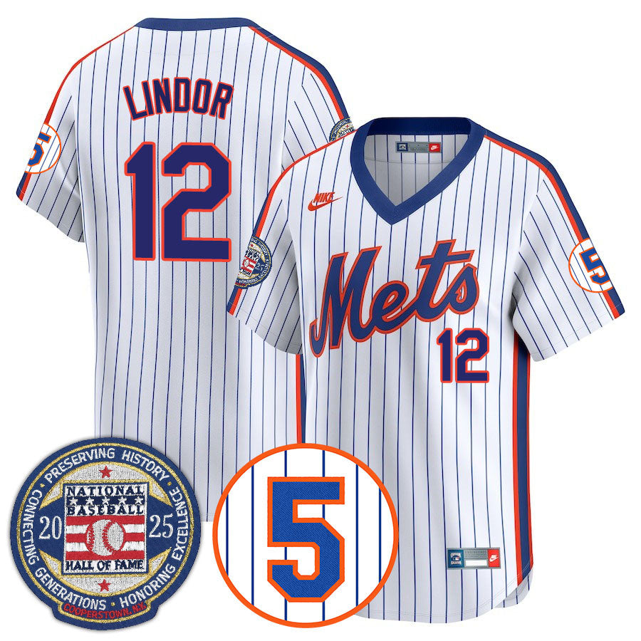 Men's New York Mets Number Retirement & Hall of Fame Gold Jersey - All Stitched