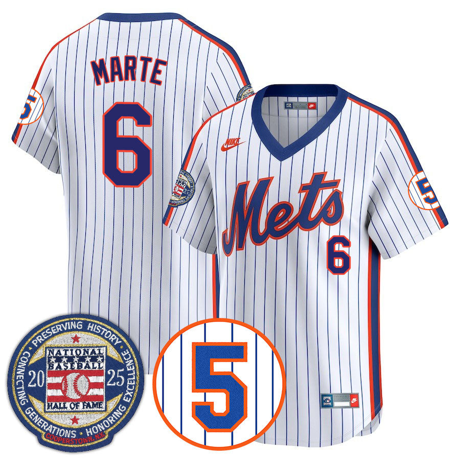 Men's New York Mets Number Retirement & Hall of Fame Gold Jersey - All Stitched