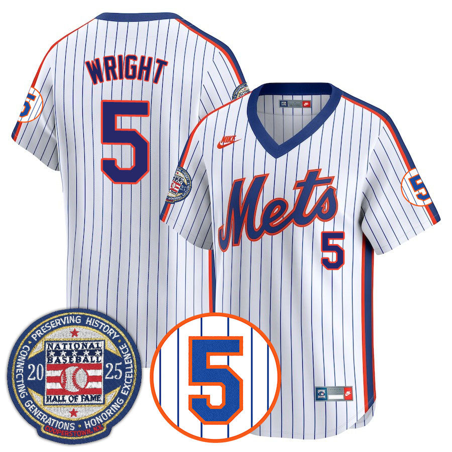 Men's New York Mets Number Retirement & Hall of Fame Gold Jersey - All Stitched