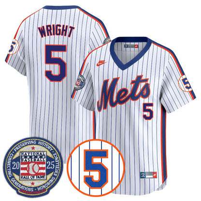Men's New York Mets Number Retirement & Hall of Fame Gold Jersey - All Stitched