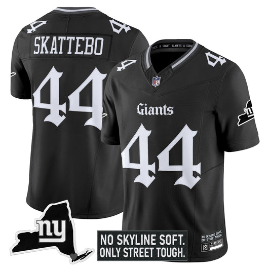 Men's New York Giants 'Gothic Gotham Edition' Vapor Limited Jersey - All Stitched
