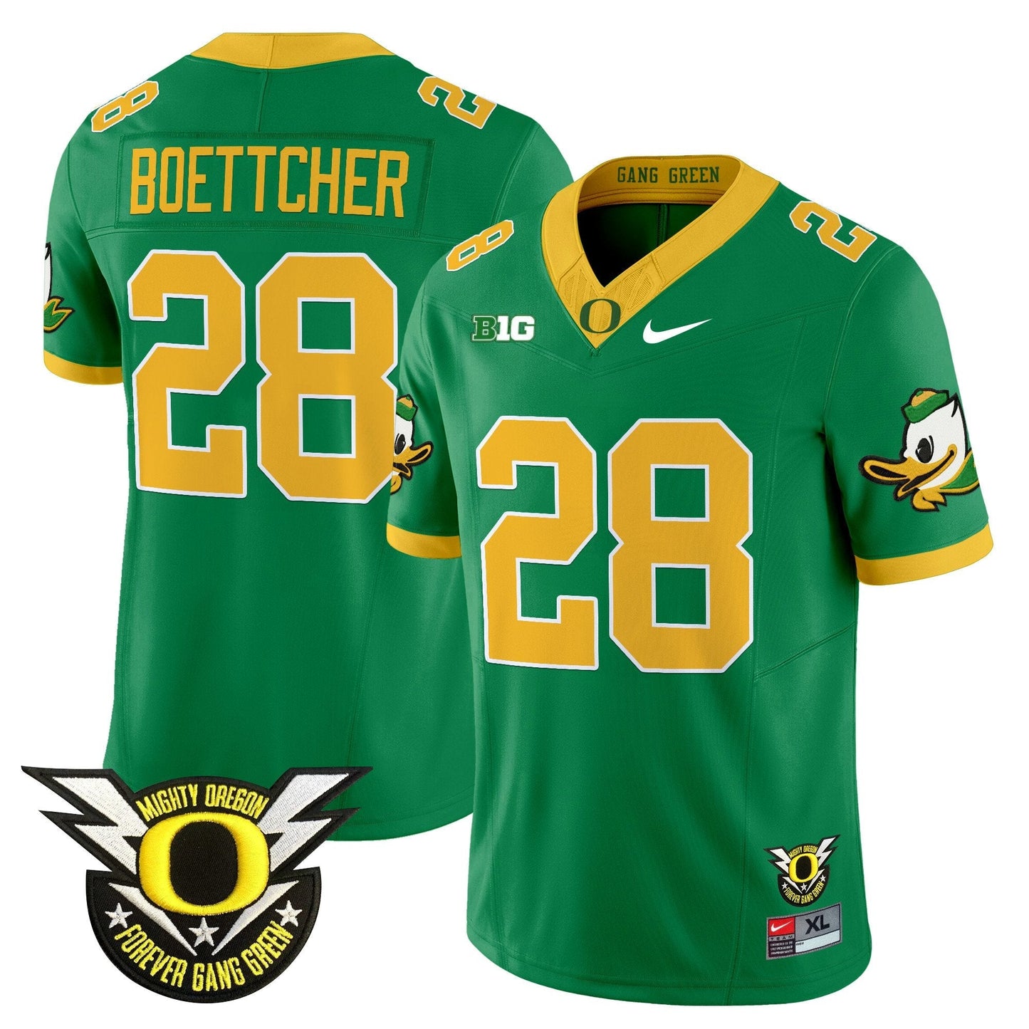 Men's Oregon Ducks 2025 Vapor Limited Jersey V2 - All Stitched