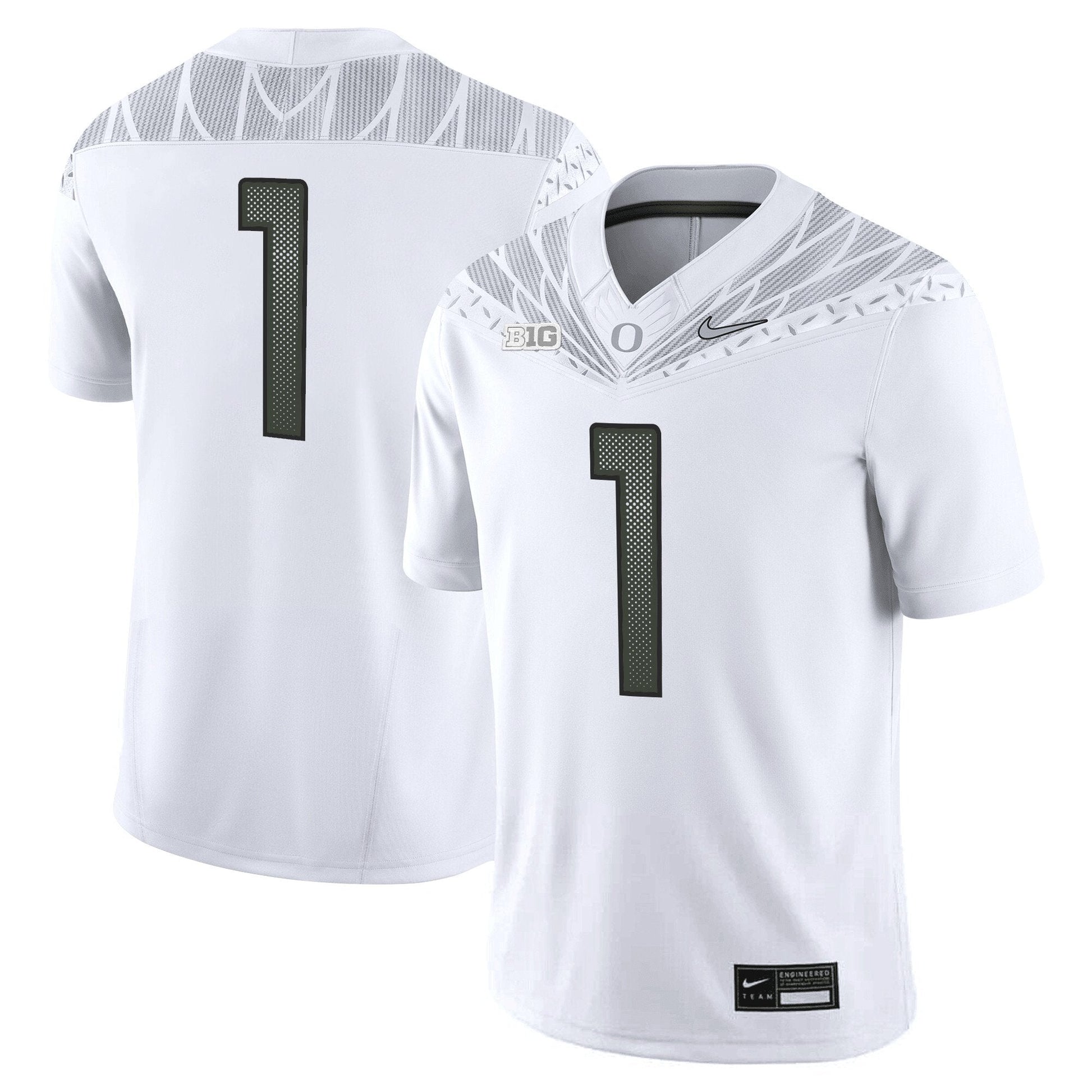 Men's Oregon Ducks 2025 Vapor Limited Jersey V2 - All Stitched