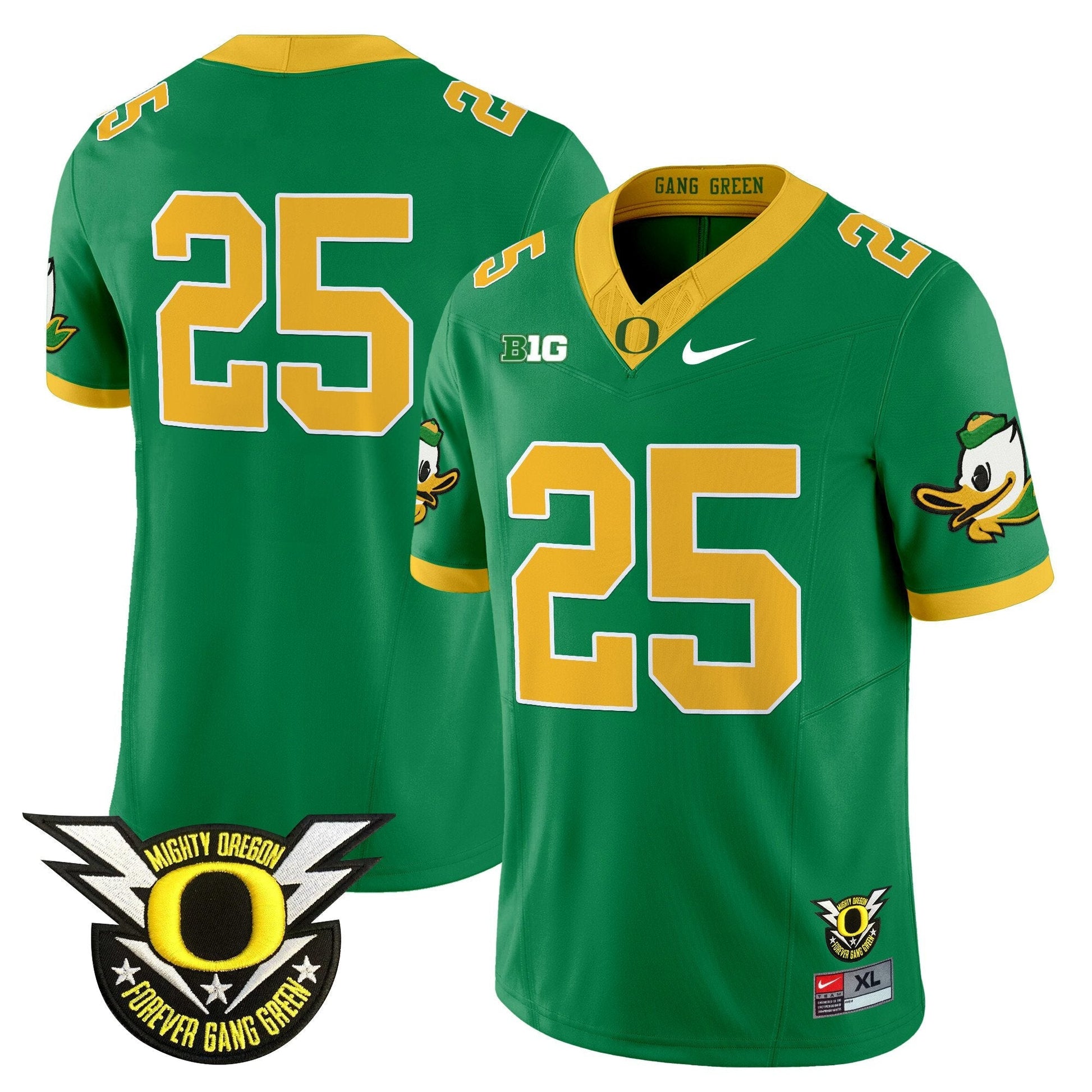 Men's Oregon Ducks 2025 Vapor Limited Jersey V2 - All Stitched