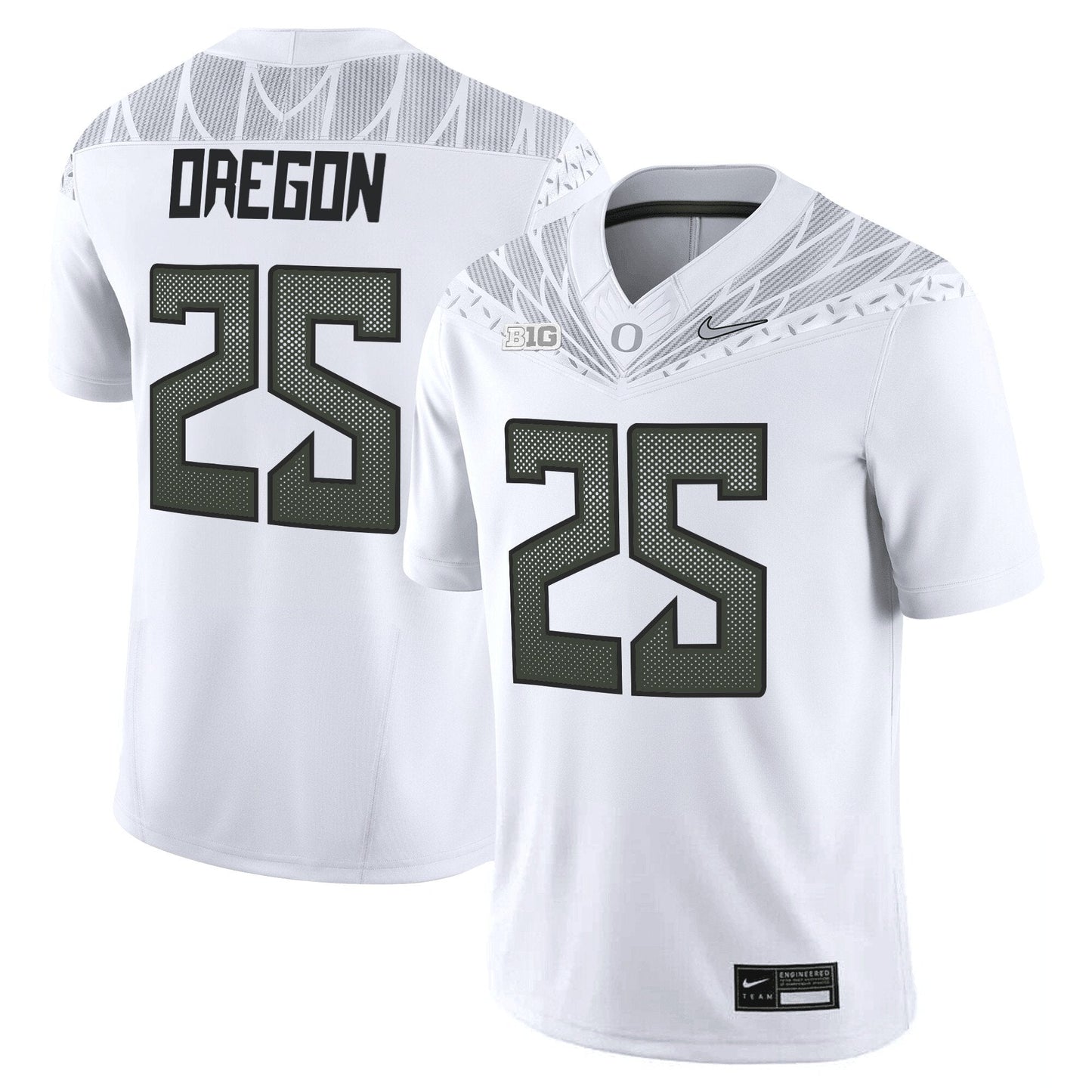 Men's Oregon Ducks 2025 Vapor Limited Jersey V2 - All Stitched