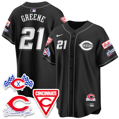 Men's Cincinnati Reds 2025 Speedway Limited Jersey V1 - All Stitched