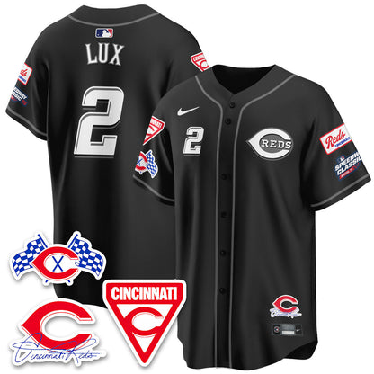 Men's Cincinnati Reds 2025 Speedway Limited Jersey V1 - All Stitched