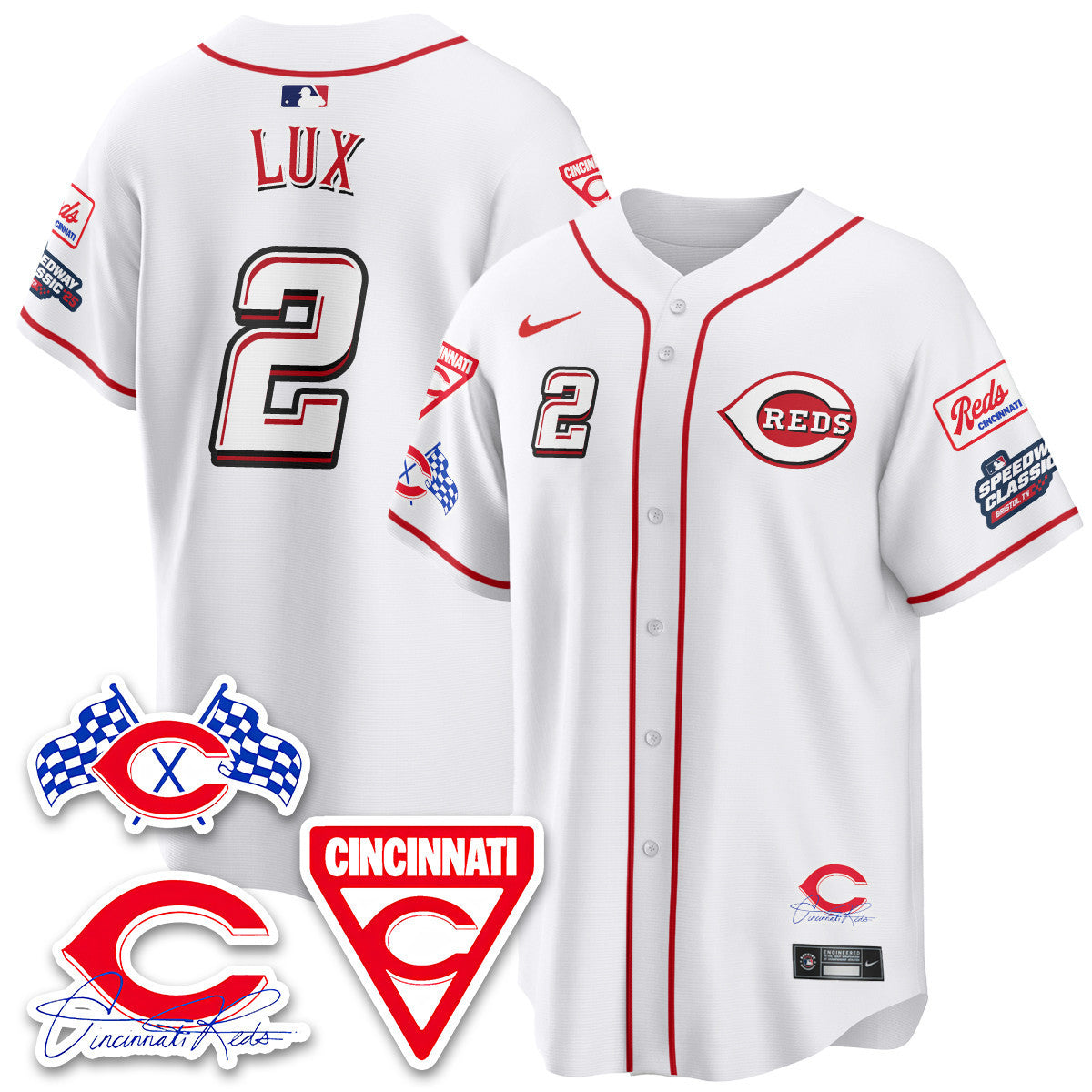 CIN 2025 Speedway Limited Jersey V1 - All Stitched