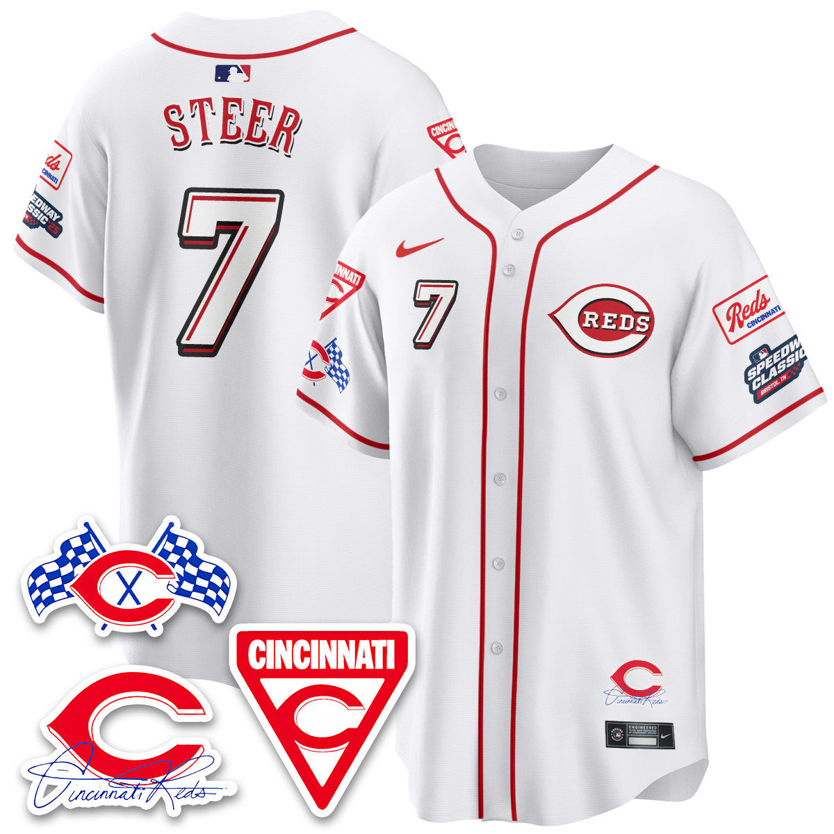 CIN 2025 Speedway Limited Jersey V1 - All Stitched