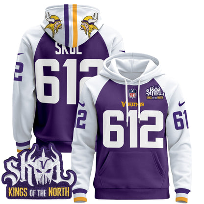 Men's Minnesota Vikings 2025 Pullover Hoodie - All Stitched