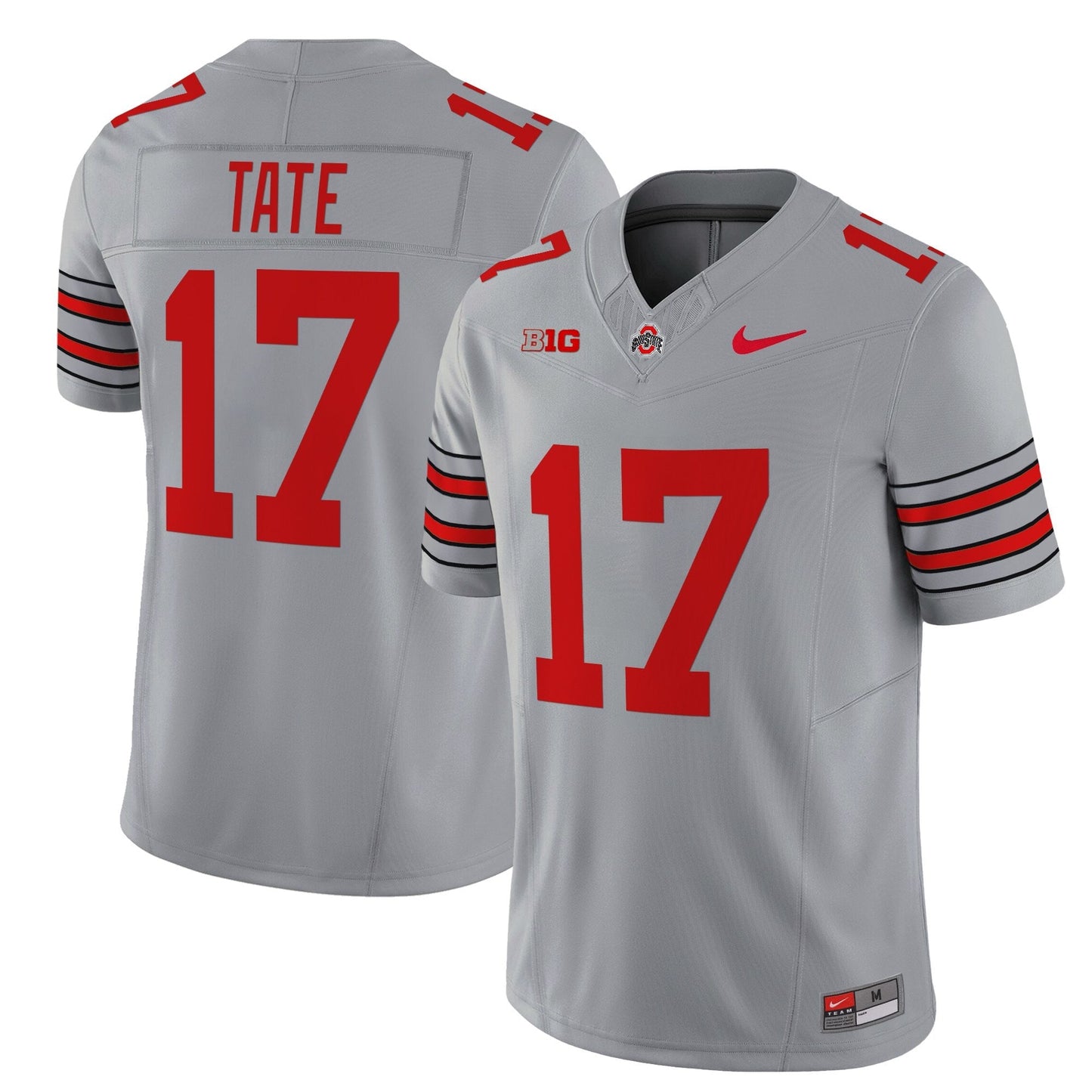 Men's Ohio State Buckeyes 'Heritage Stripe' 2025/26 Vapor Limited Jersey - All Stitched