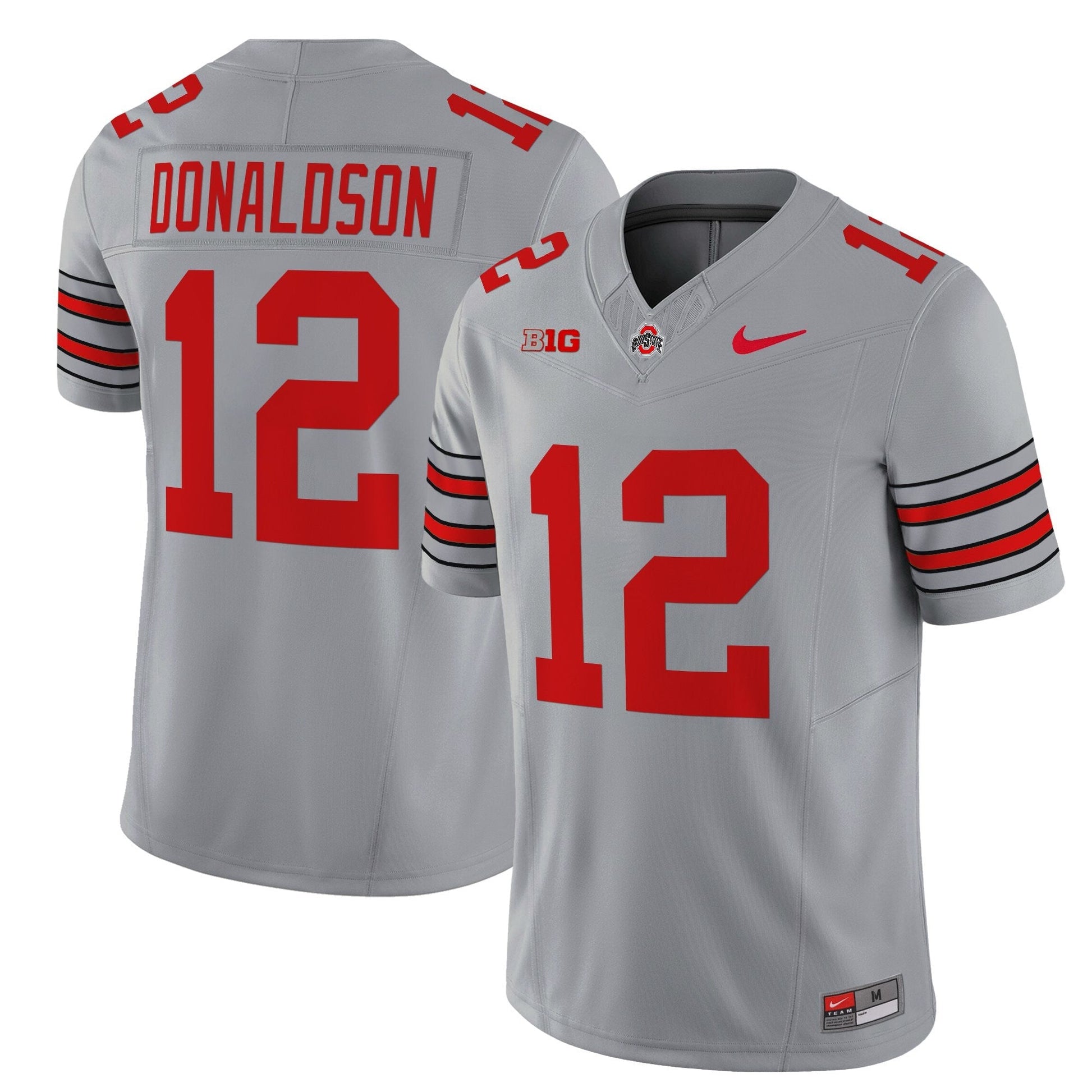 Men's Ohio State Buckeyes 'Heritage Stripe' 2025/26 Vapor Limited Jersey - All Stitched