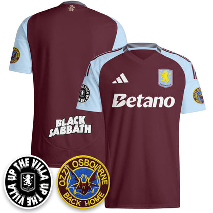 Aston Villa Ozzy Osbourne Back Home Jersey - Printed