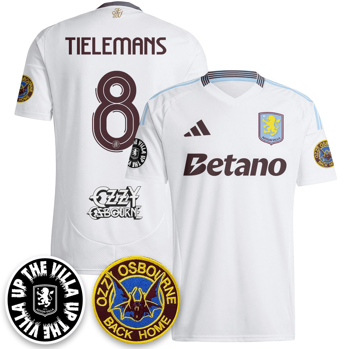 Men's Aston Villa Ozzy Osbourne Back Home Jersey - Printed