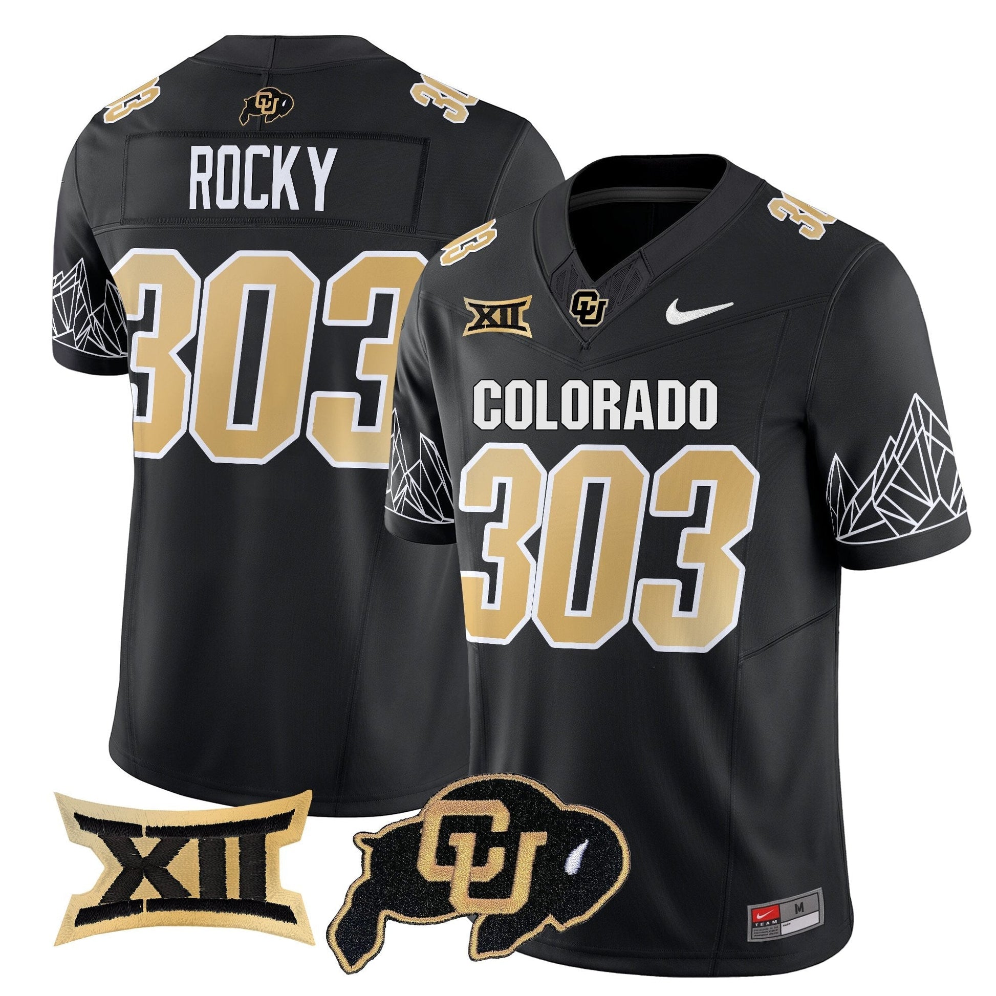 Men's Colorado Buffaloes 2025 Vapor Limited Jersey V2 - All Stitched