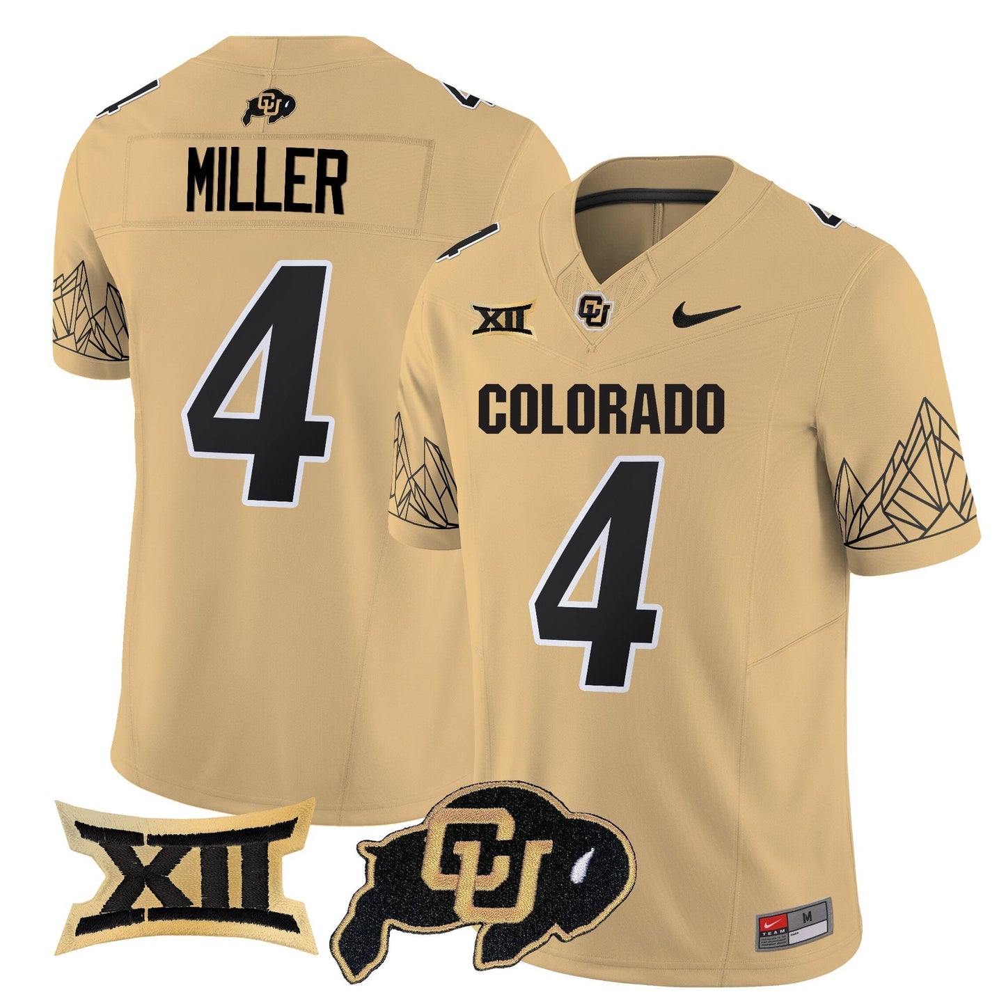 Men's Colorado Buffaloes 2025 Vapor Limited Jersey V2 - All Stitched