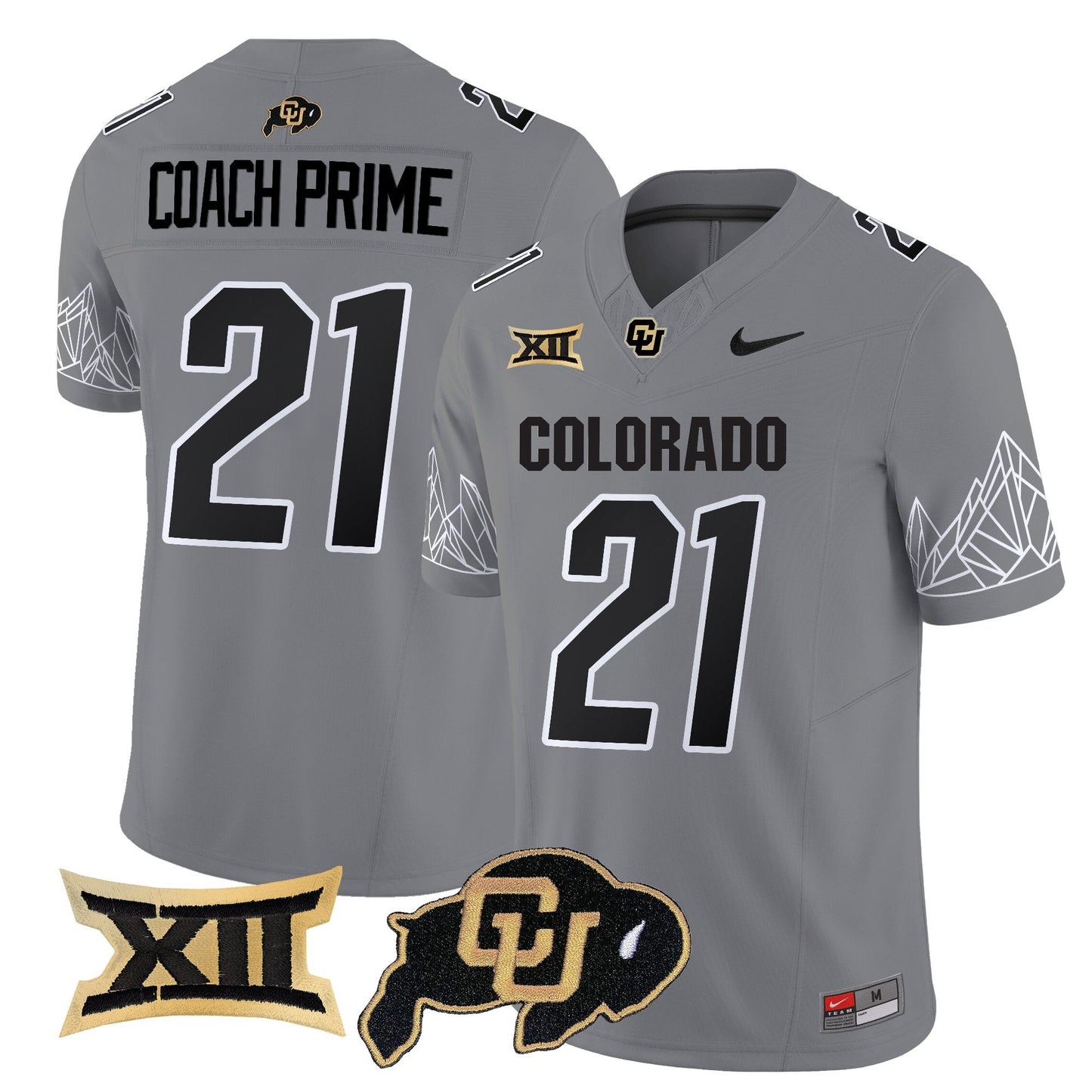 Men's Colorado Buffaloes 2025 Vapor Limited Jersey V2 - All Stitched