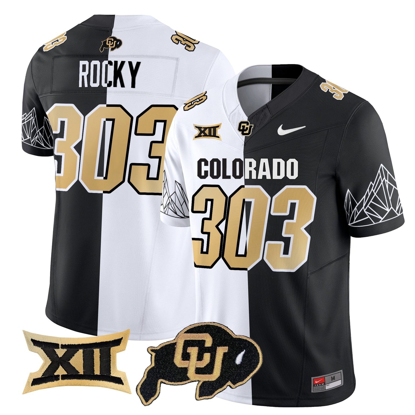 Men's Colorado Buffaloes 2025 Vapor Limited Jersey V2 - All Stitched