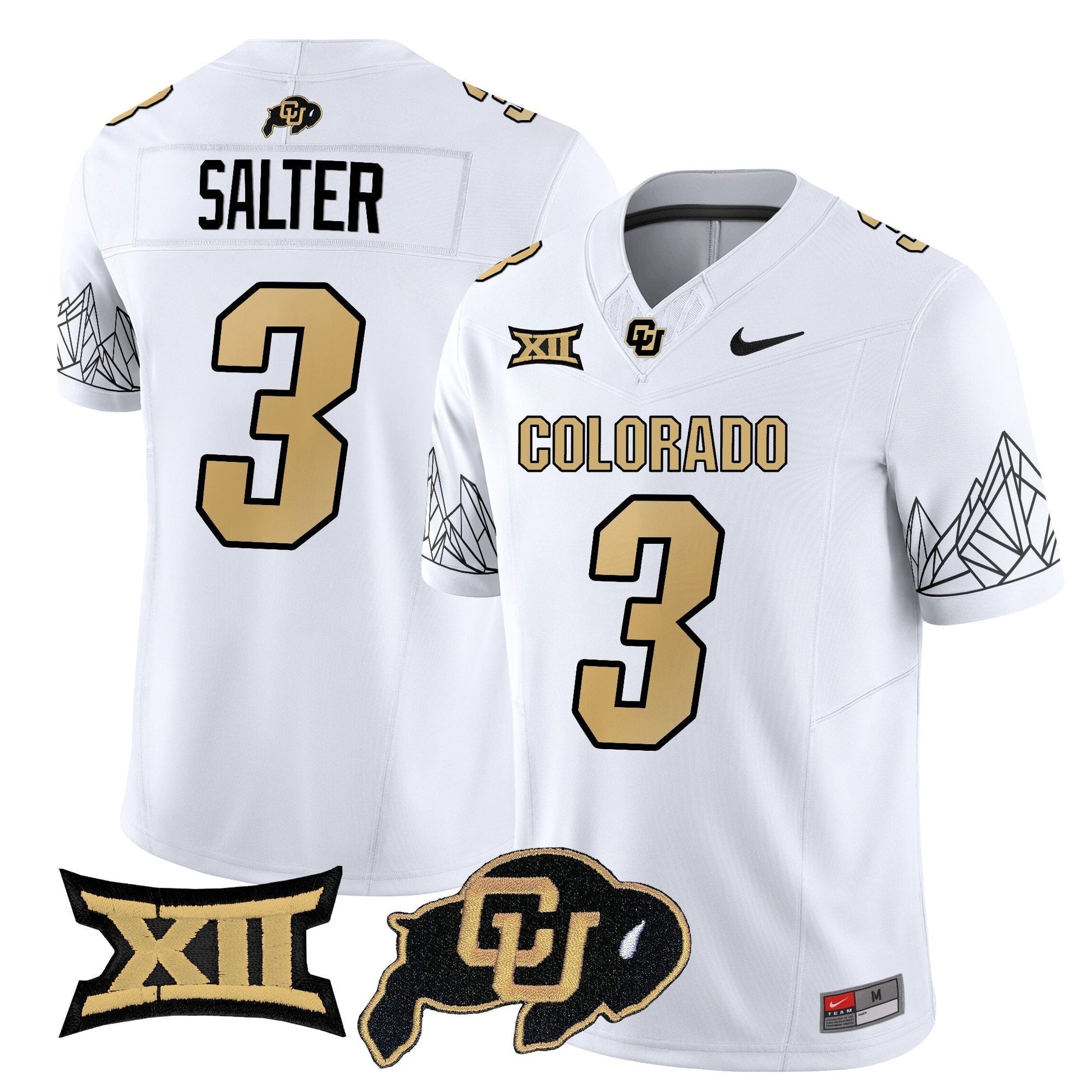 Men's Colorado Buffaloes 2025 Vapor Limited Jersey V2 - All Stitched