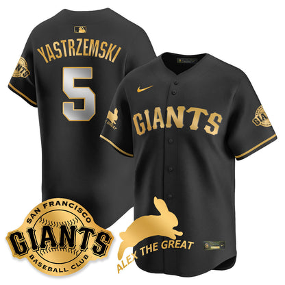 Men's San Francisco Giants "Alex the Great" Rabbit Memories 2025 Jersey - All Stitched