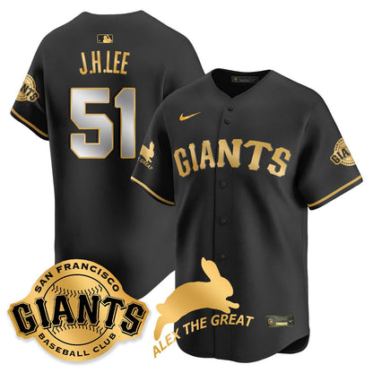 Men's San Francisco Giants "Alex the Great" Rabbit Memories 2025 Jersey - All Stitched