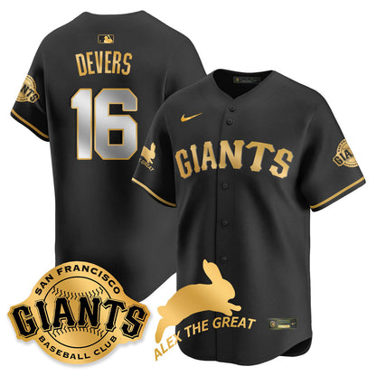 Men's San Francisco Giants "Alex the Great" Rabbit Memories 2025 Jersey - All Stitched