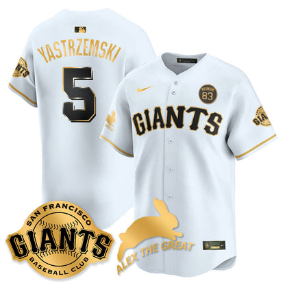 SF "Alex the Great" Rabbit Memories 2025 Jersey - All Stitched