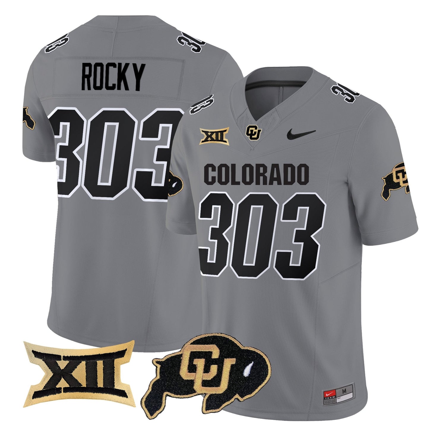 Men's Colorado Buffaloes 2025 Vapor Limited Jersey - All Stitched
