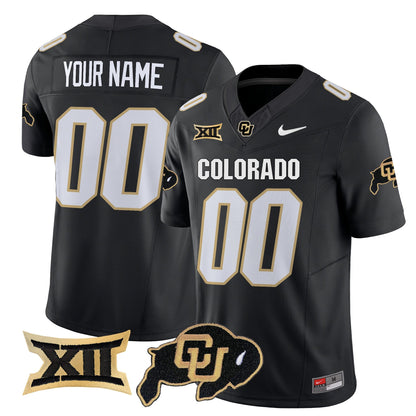 Colorado Buffaloes 2025 Vapor Limited Custom Jersey - All Stitched