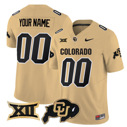 Colorado Buffaloes 2025 Vapor Limited Custom Jersey - All Stitched