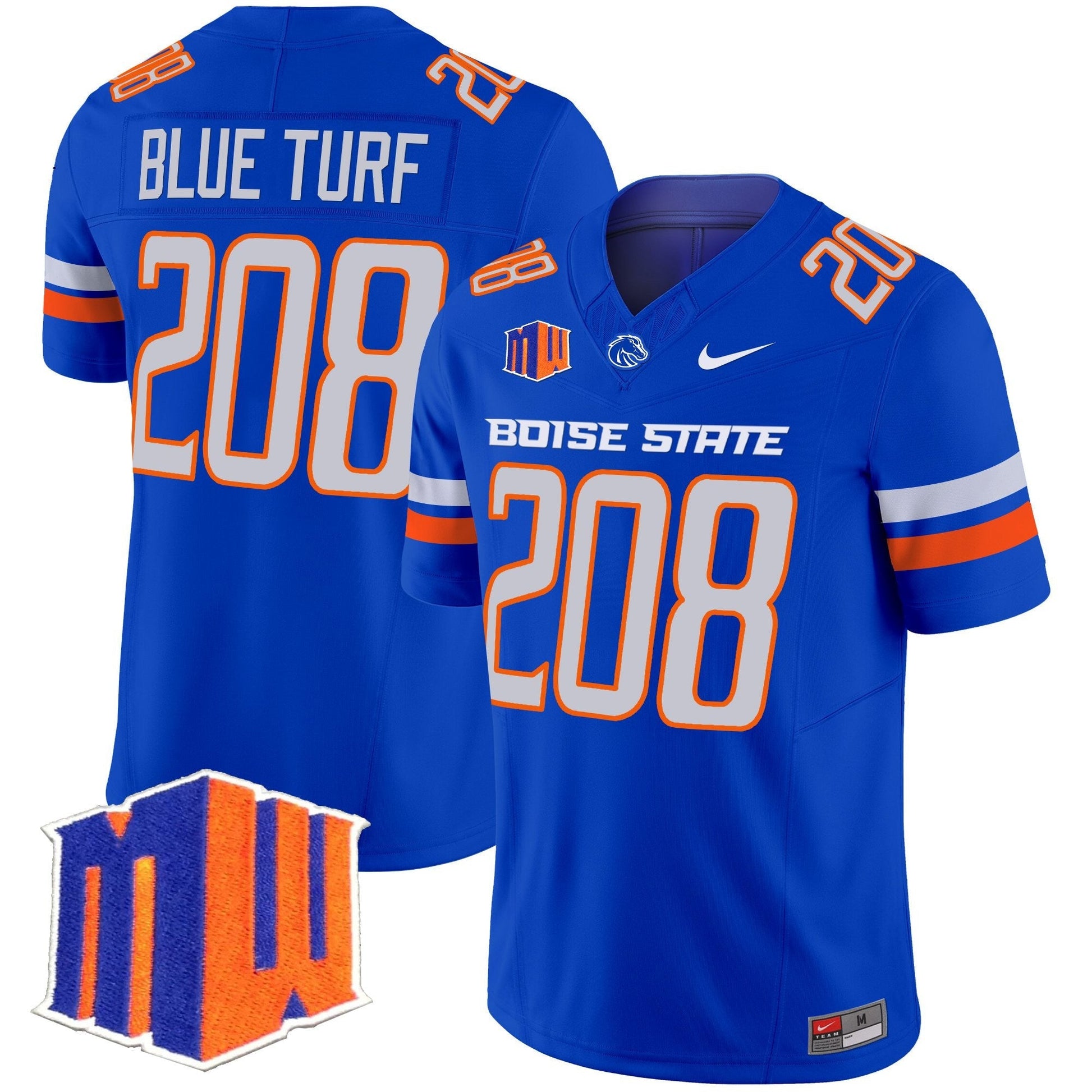 Men's Boise State Broncos 2025 Vapor Limited Jersey - All Stitched