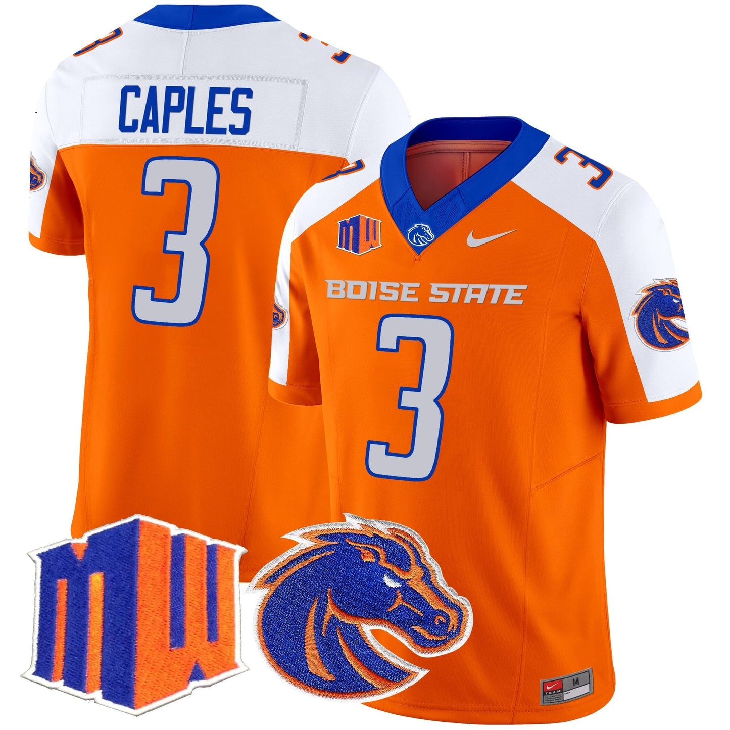 Men's Boise State Broncos 2025 Vapor Limited Jersey - All Stitched