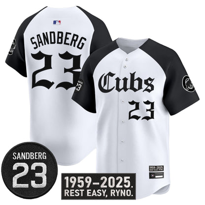Men's Chicago Cubs 'Ryne Sandberg Tribute' Vapor Premier Limited Jersey - All Stitched