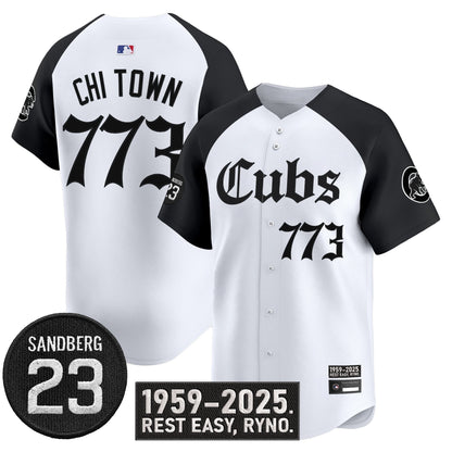 Men's Chicago Cubs 'Ryne Sandberg Tribute' Vapor Premier Limited Jersey - All Stitched