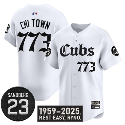 Men's Chicago Cubs 'Ryne Sandberg Tribute' Vapor Premier Limited Jersey - All Stitched