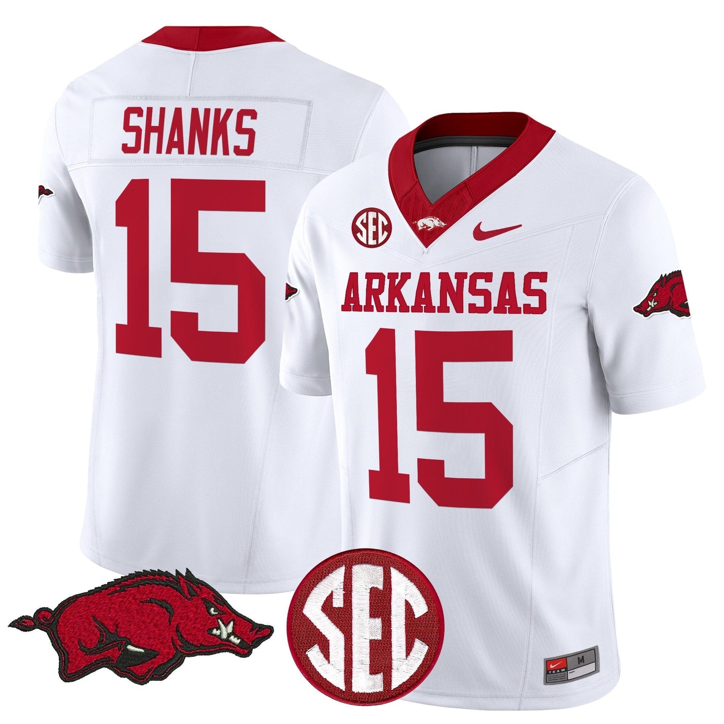 Men's Arkansas Razorbacks Vapor Limited Jersey - All Stitched