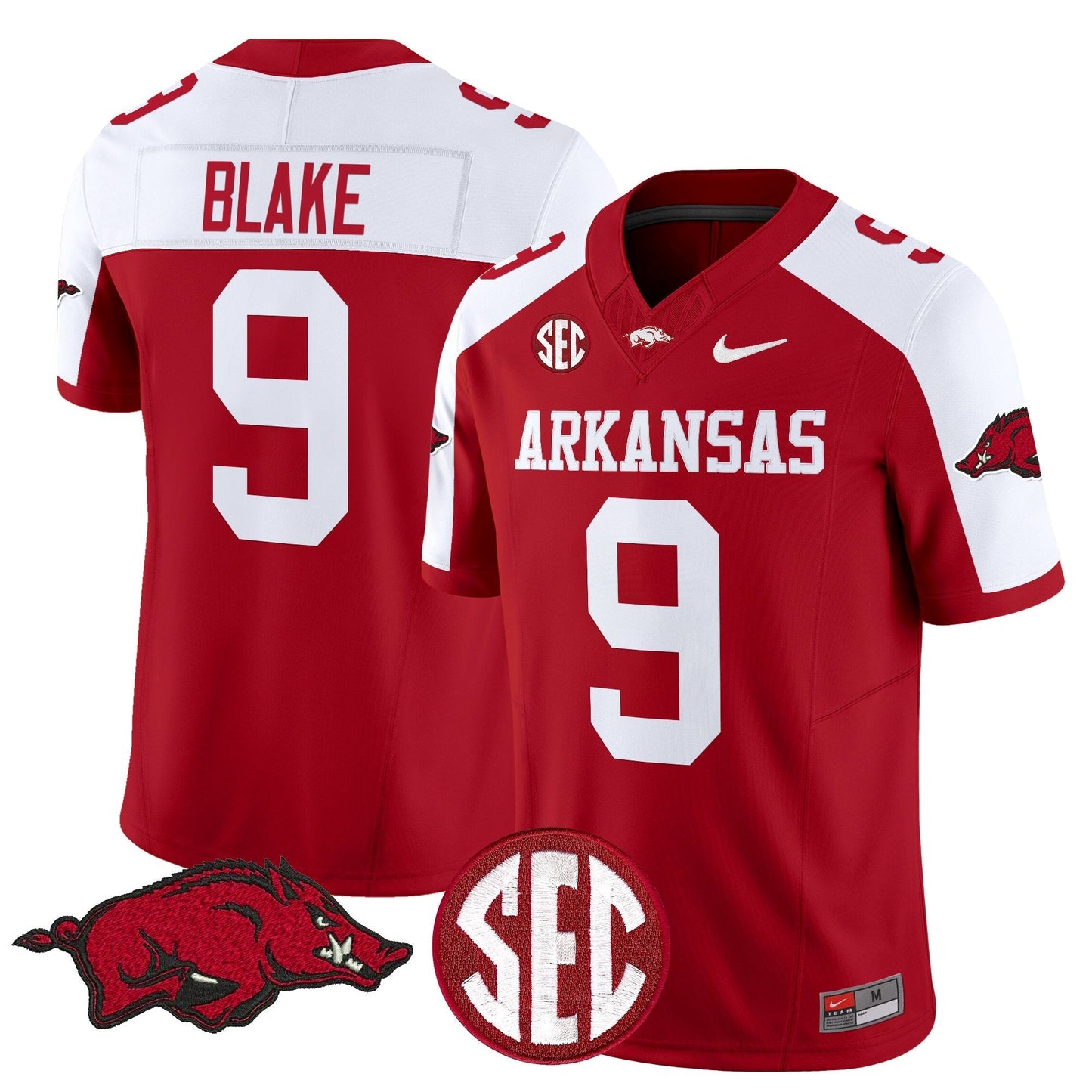Men's Arkansas Razorbacks Vapor Limited Jersey - All Stitched