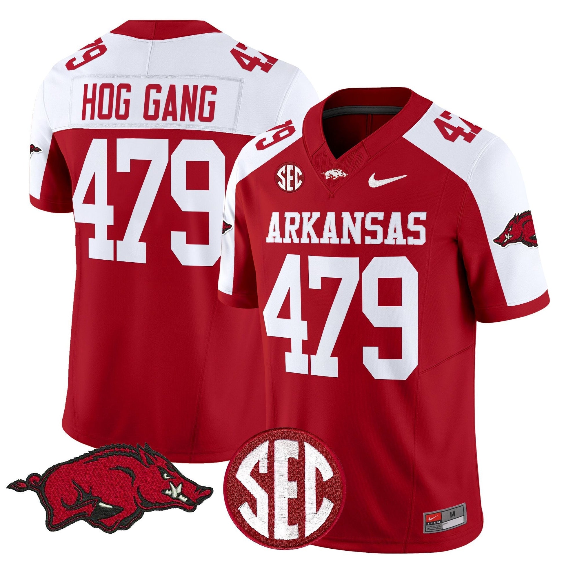 Men's Arkansas Razorbacks Vapor Limited Jersey - All Stitched