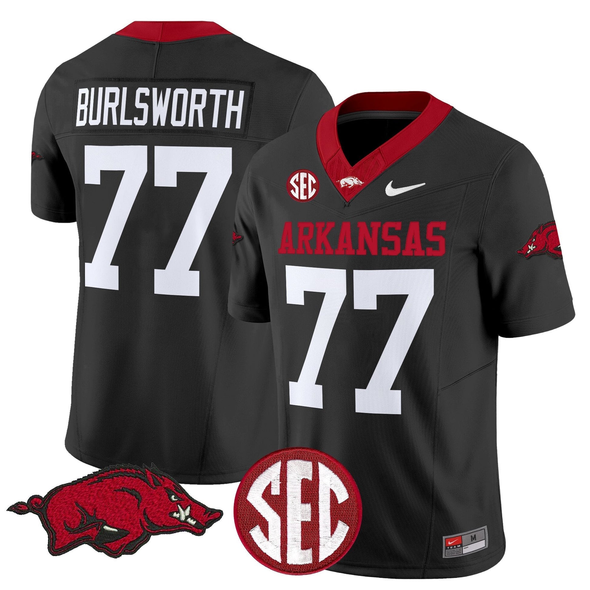 Men's Arkansas Razorbacks Vapor Limited Jersey - All Stitched