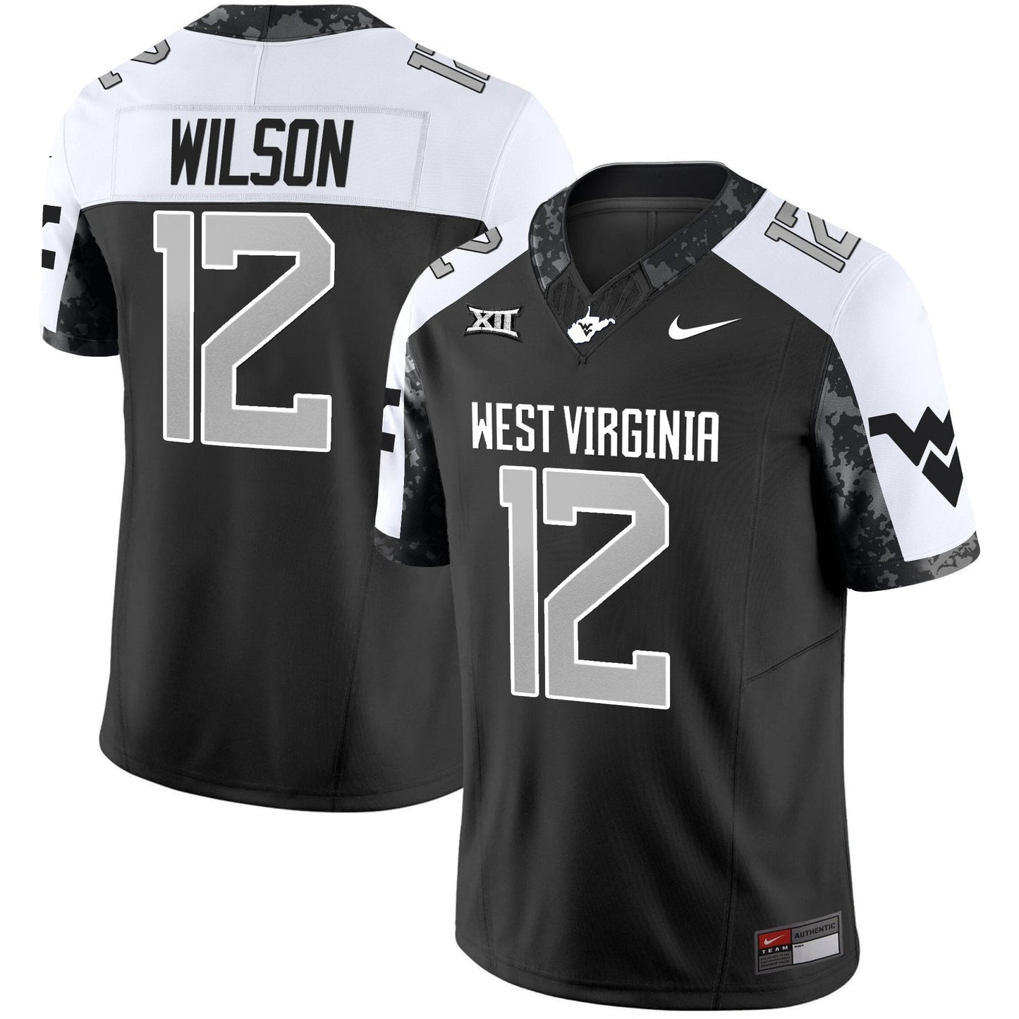 Men's West Virginia Mountaineers 2025 Coal Rush Vapor Limited Jersey - All Stitched