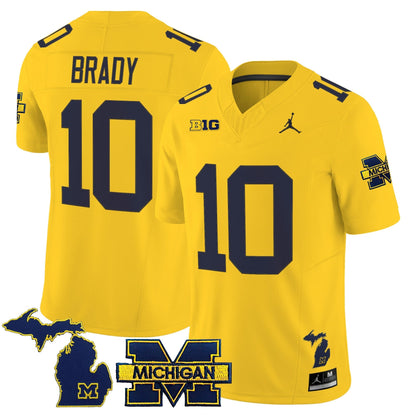 Men's Michigan Wolverines 2025 Vapor Limited Jersey - All Stitched