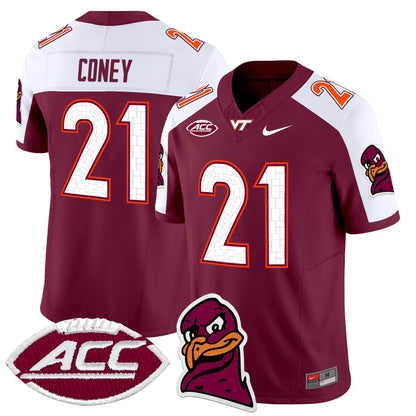 Men's Virginia Tech Hokies 2025 Vapor Limited Jersey - All Stitched
