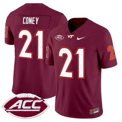 Men's Virginia Tech Hokies 2025 Vapor Limited Jersey - All Stitched